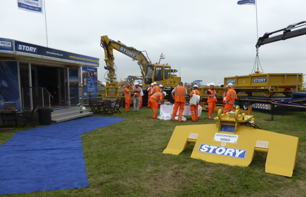 Story Plant on show to Industry Leaders at Rail Live 2014