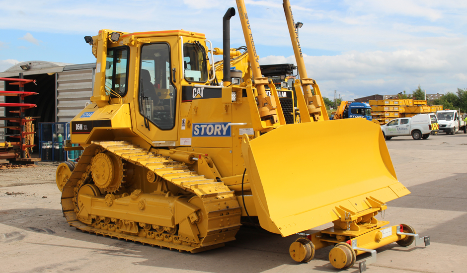 CAT D5 Hire Road Rail Plant.