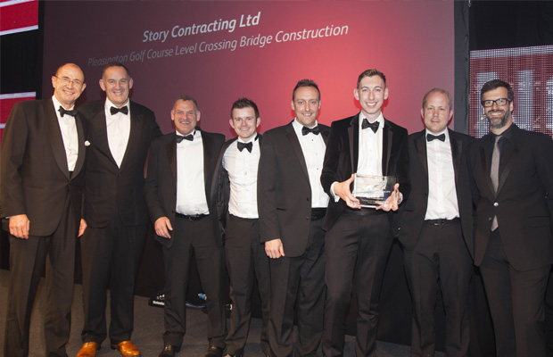 Story Contracting win Best Project at Network Rail Partnership Awards