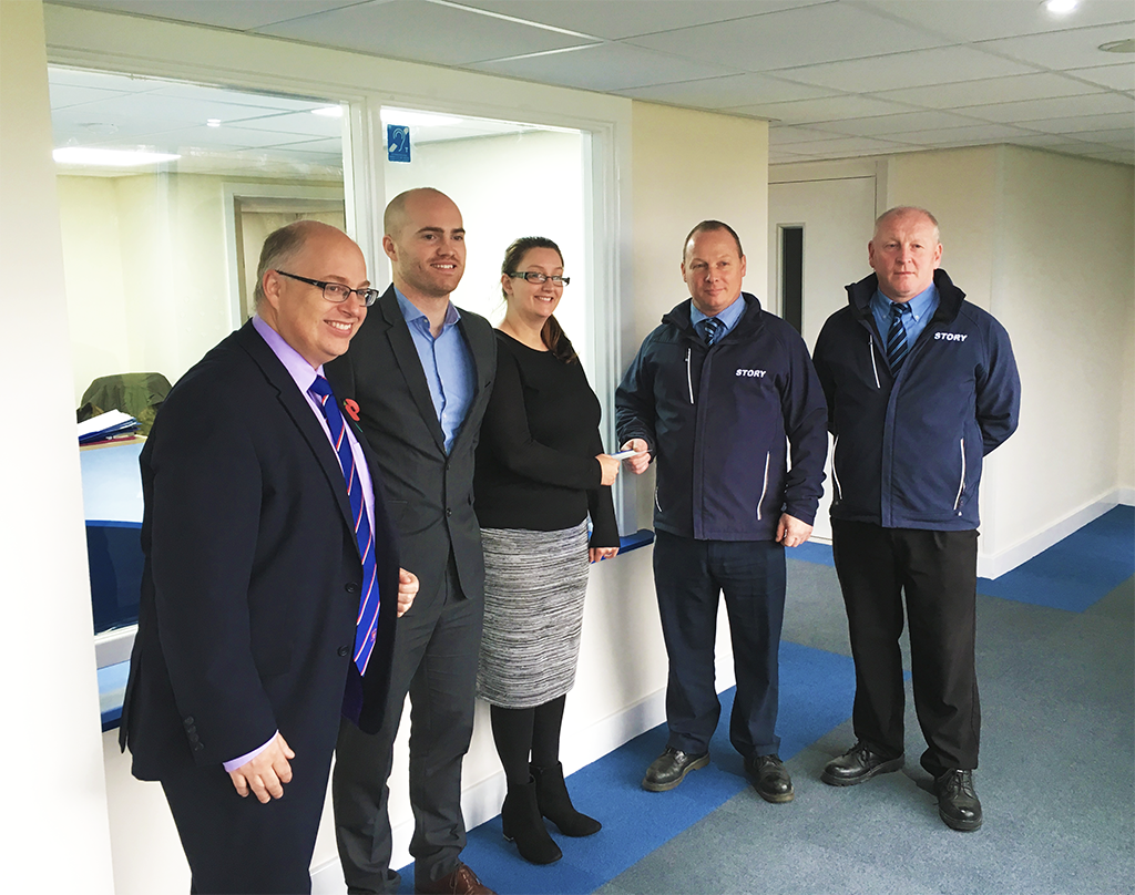 CUFC office handover