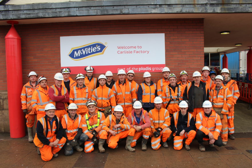 Flood resilience target achieved at McVitie’s