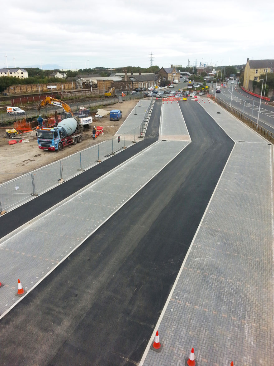 £3m Workington transport hub is bang on schedule