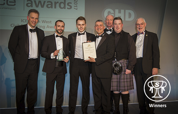 Currock Bridge wins ‘Best Community Project’ at Civil Engineering Awards