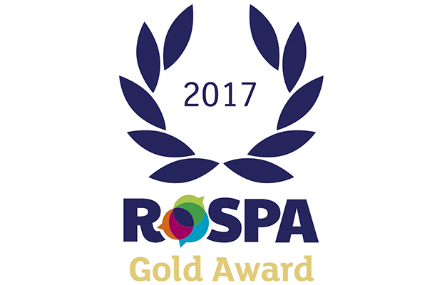 Story collect RoSPA Gold Award