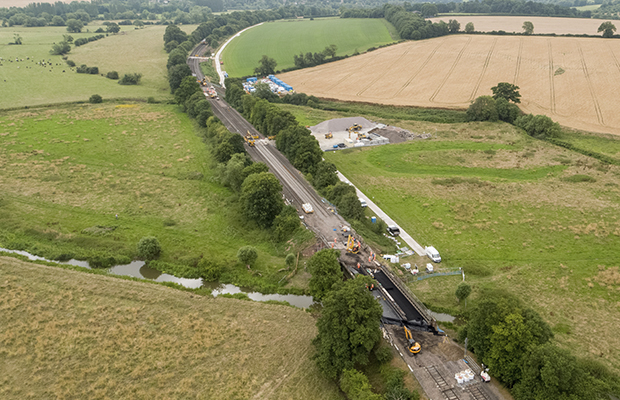 1 worksite to refurbish 3 structures in 300 yards