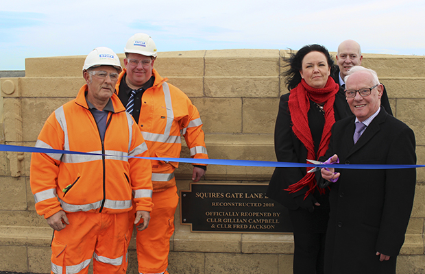 Third Blackpool bridge delivered ahead of schedule