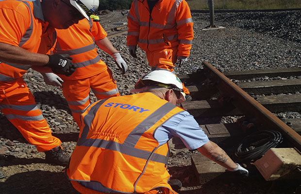 Training success after rail test track upgrade