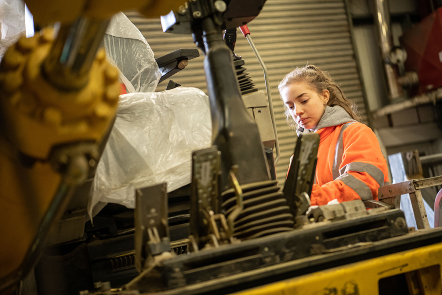 Story Contracting welcomes first female plant electrical apprentice as part of new talent intake