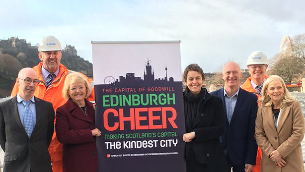 Story Contracting takes part in ‘Edinburgh Cheer’ charity campaign