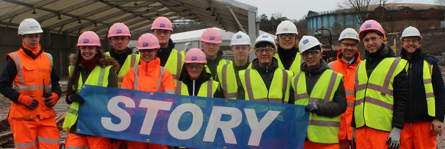 Story Contracting welcomes Heriot Watt students to Glasgow site