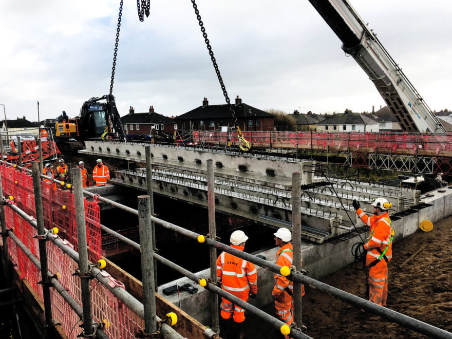 Milestone reached in Highbury Road Bridge replacement