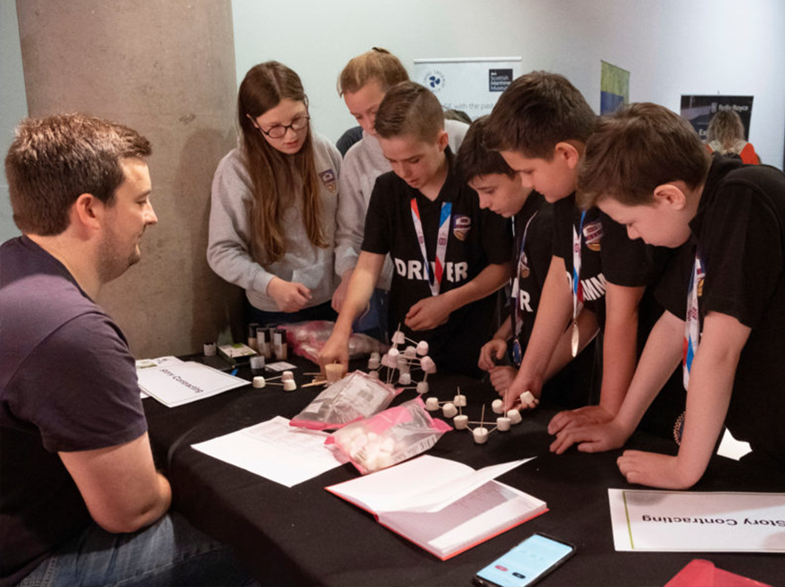 Team Story inspire Scotland’s future Young Scientists and Engineers