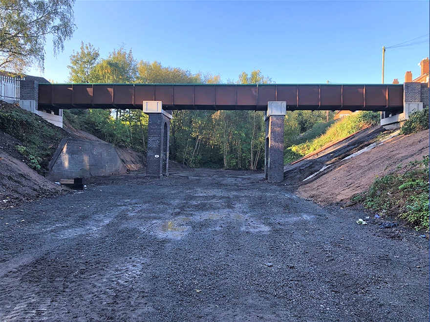 Pound Road Footbridge successfully delivered