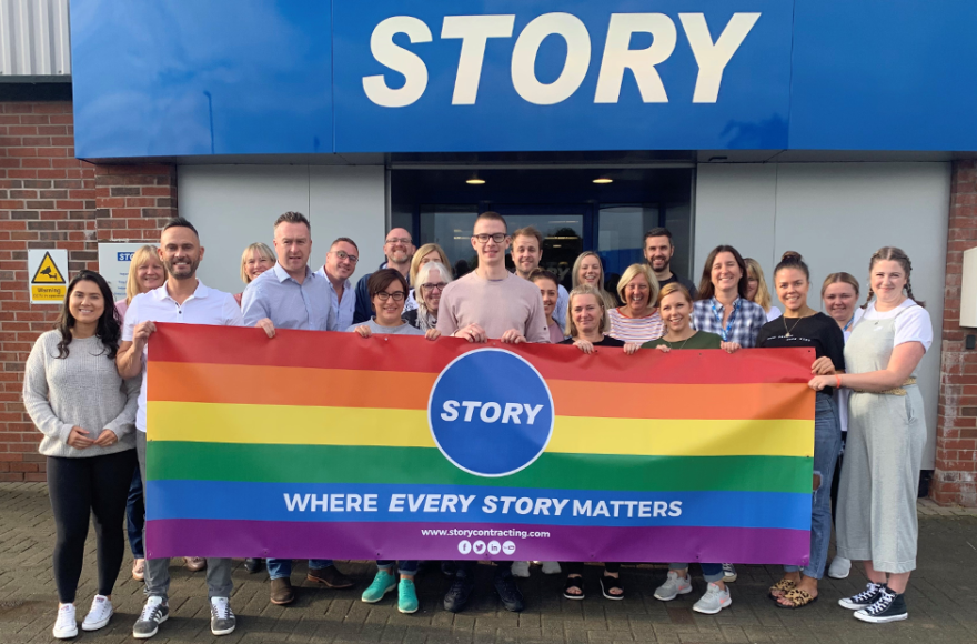 Team Story joins Cumbria Pride celebrations