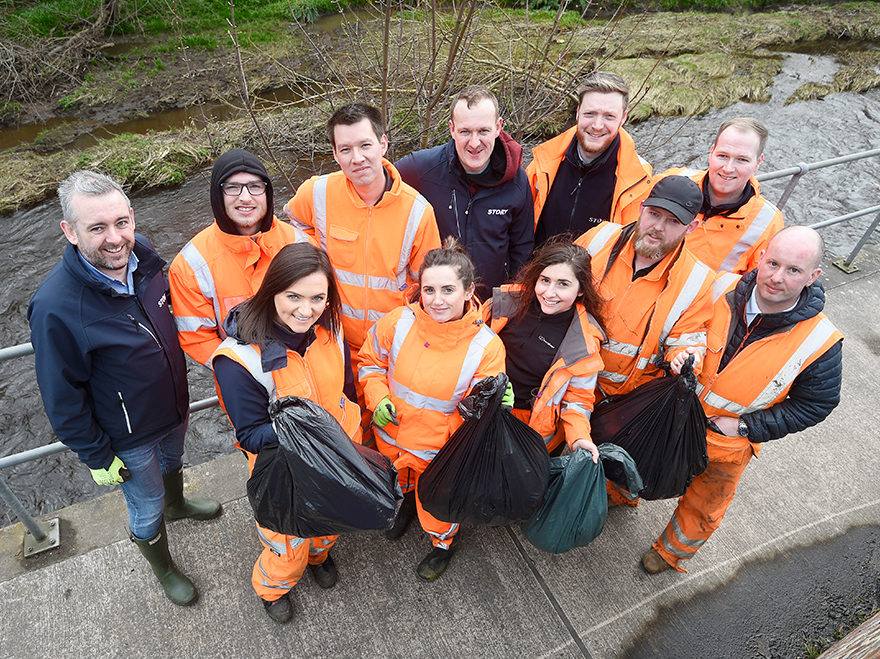 Storm damage in Leith is water under the bridge as Story help with river clean-up