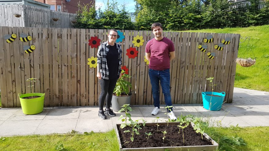 Simon Community Scotland’s gardens grow with help from Team Story