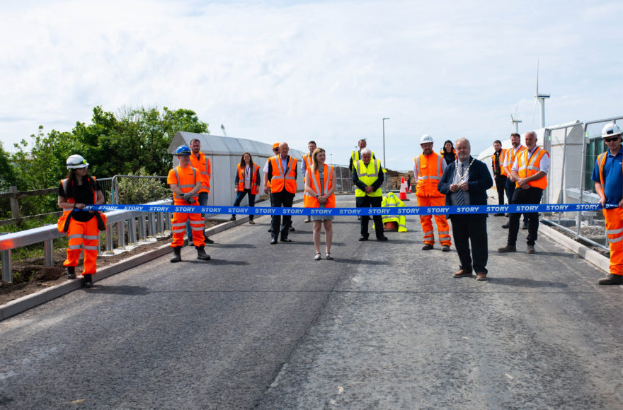 Siddick Overbridge successfully opened