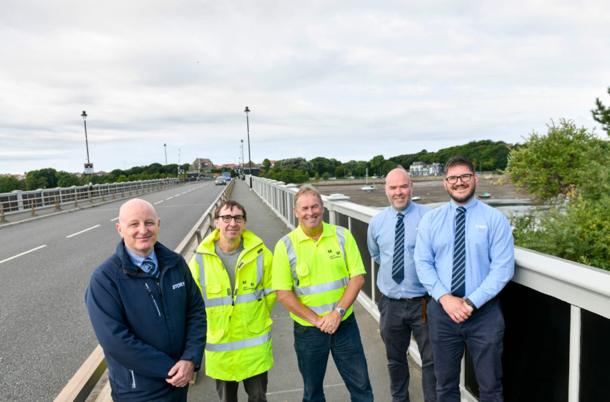 Jubilee Bridge maintenance works successfully completed