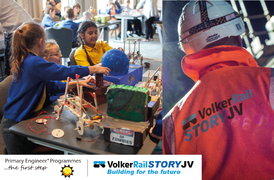 VolkerRailStory Joint Venture partner with Primary Engineer to inspire young engineers across Derbyshire and South Yorkshire