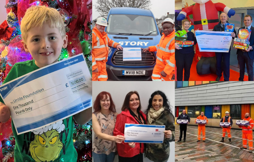 Story donates £5,000 to Charity Partners