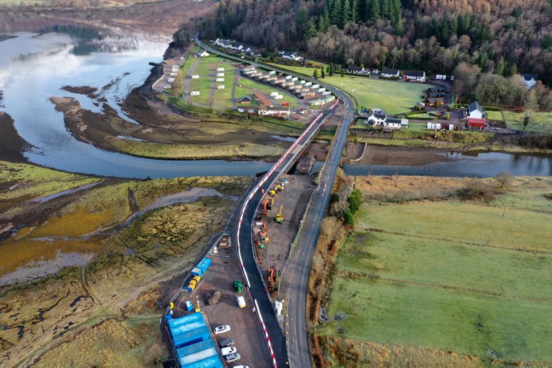 Glencoe bridge replacement project hits major milestone