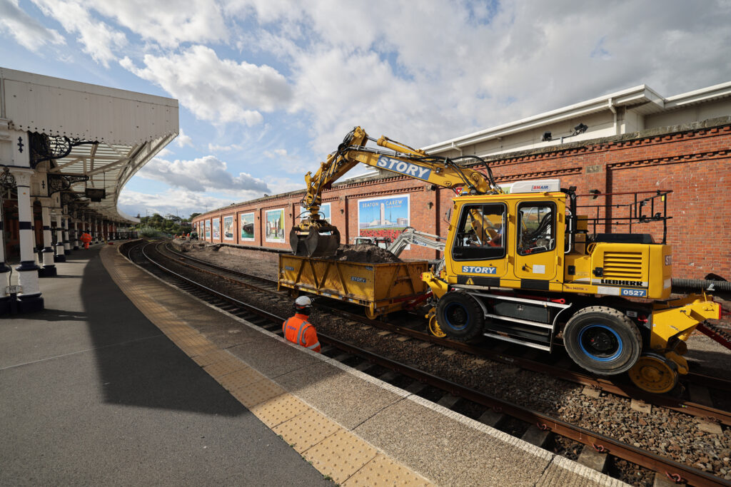 Hartlepool Station Upgrade works begin Story Contracting