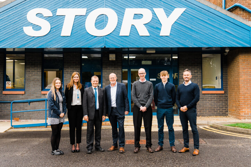 MSP Graham Simpson visits Story Contracting