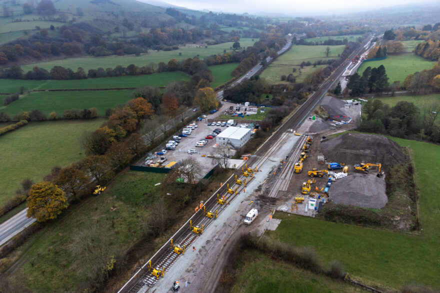 First phase of track installation completed to relieve historic Hope Valley railway bottleneck