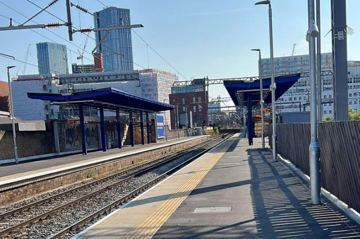 Salford Central station platform accessibility upgrades complete