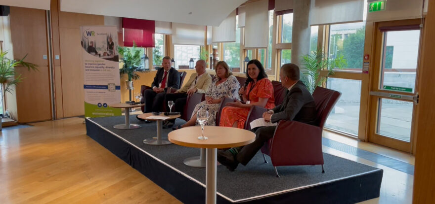 Story discuss diversity at Scottish Parliament