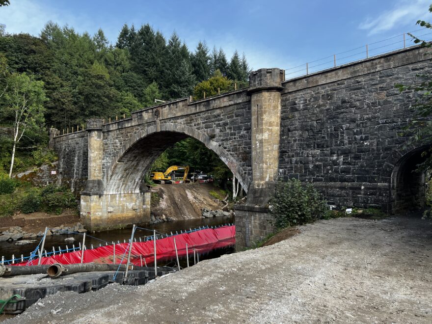 Story deliver final project in scour protection package on Scotland’s Railway