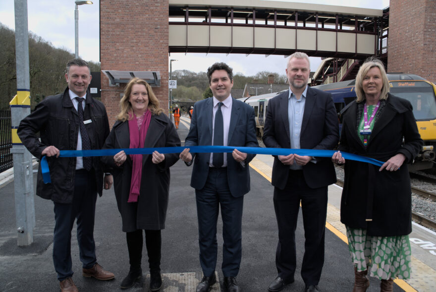 Rail Minister marks end of major works on Hope Valley Railway Upgrade