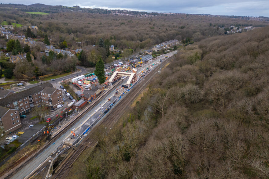 Dore and Totley Station second platform opens