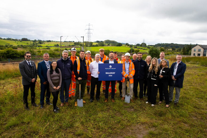 Ground breaking Ceremony Launches Construction of Balgray Station