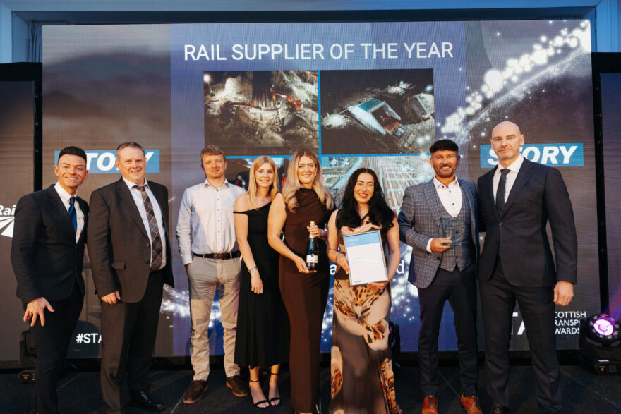 Story named Rail Supplier of the Year for second consecutive year at the Scottish Transport Awards