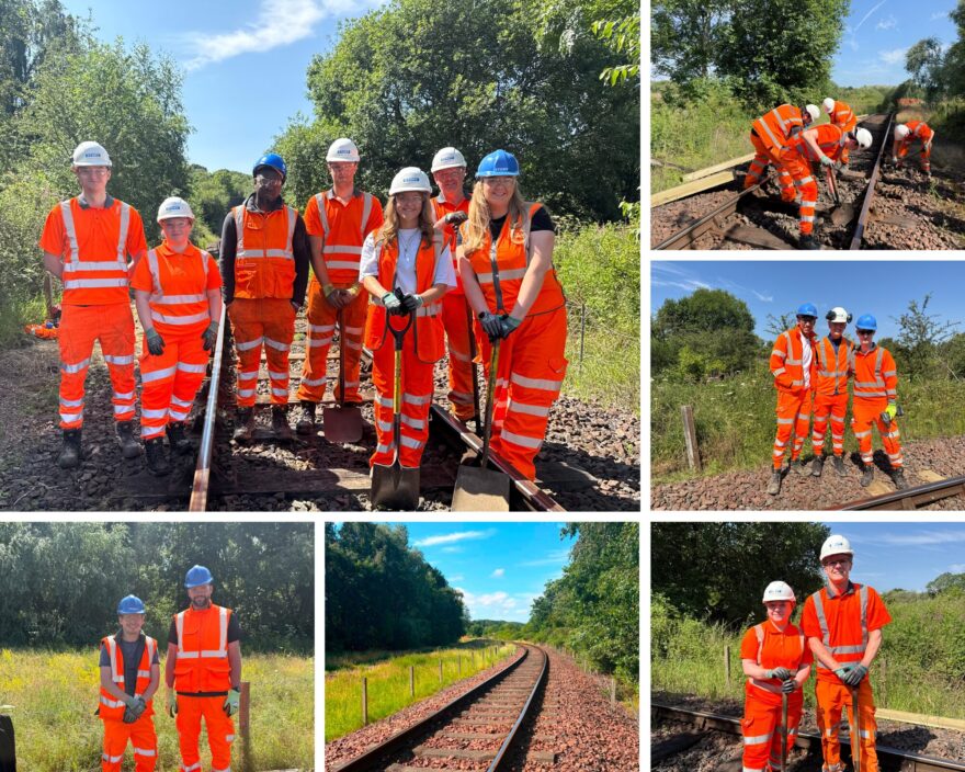Story Scotland graduate apprentices gain hands-on railway experience at Bo’ness and Kinneil Railway