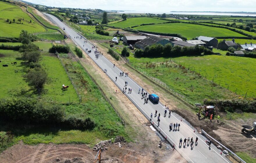 A595 Grizebeck bypass opens to traffic